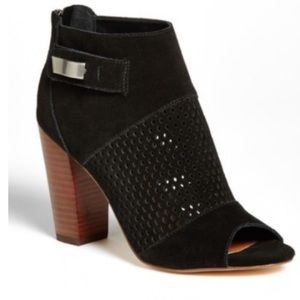 Dolce Vita perforated open toe booties!